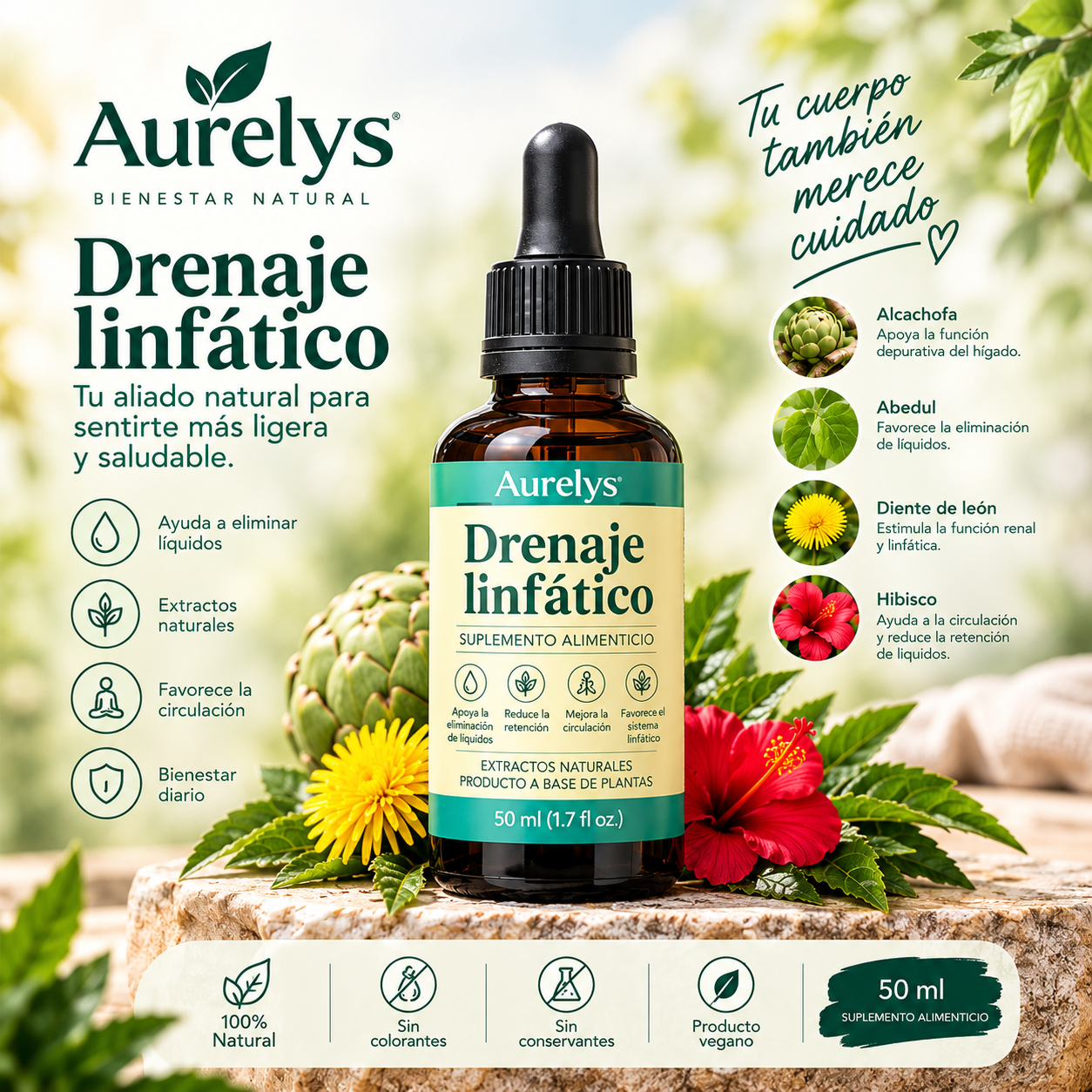 Lymphatic Drainage Extracto Herbal Liq